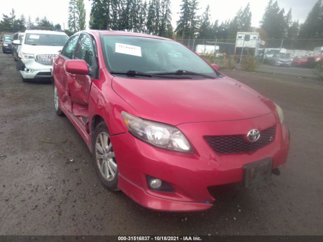 TOYOTA COROLLA 2010 2t1bu4ee9ac400428