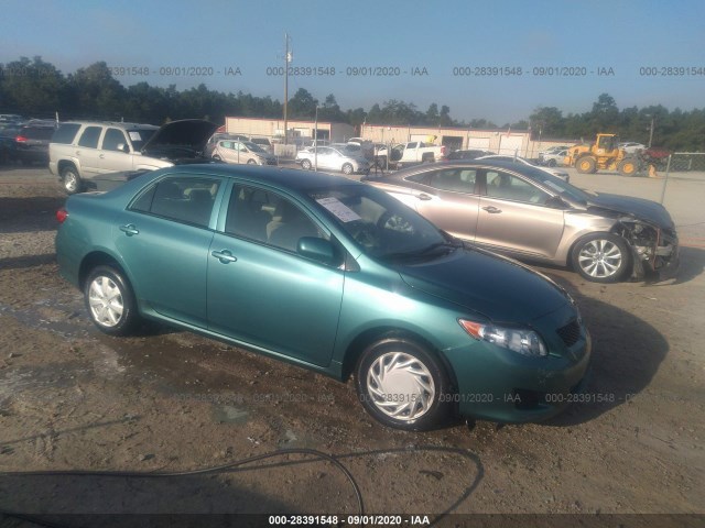 TOYOTA COROLLA 2010 2t1bu4ee9ac409002