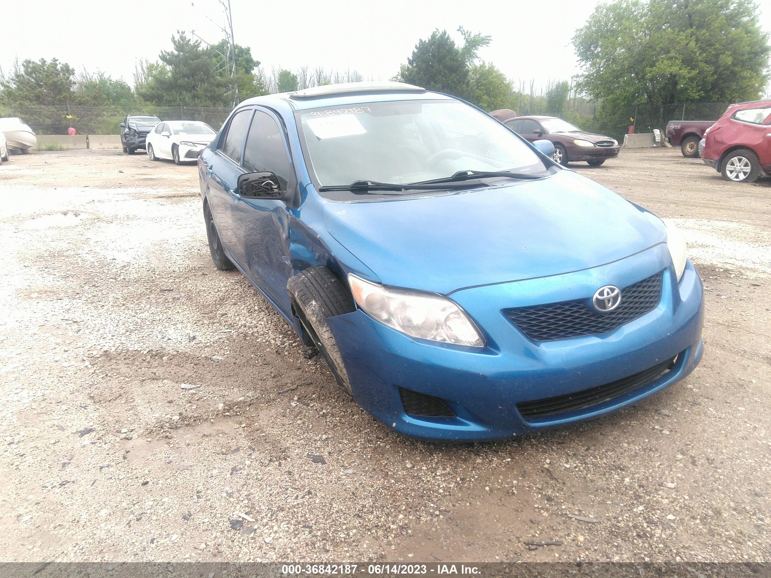 TOYOTA COROLLA 2010 2t1bu4ee9ac432277