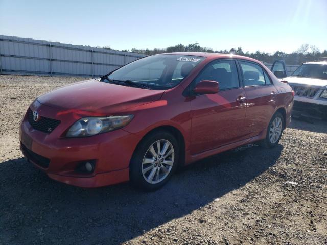 TOYOTA COROLLA 2010 2t1bu4ee9ac433607