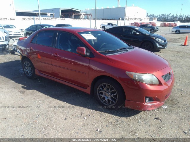 TOYOTA COROLLA 2010 2t1bu4ee9ac445157