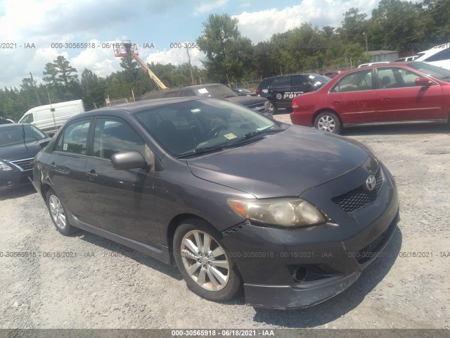 TOYOTA COROLLA 2010 2t1bu4ee9ac451198