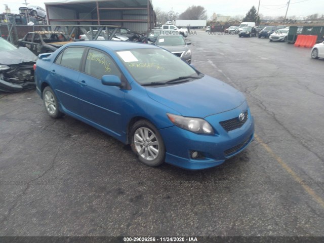 TOYOTA COROLLA 2010 2t1bu4ee9ac451802