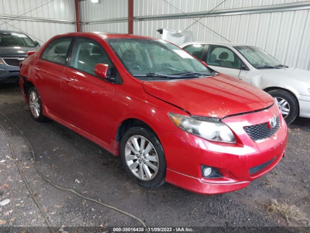 TOYOTA COROLLA 2010 2t1bu4ee9ac459527