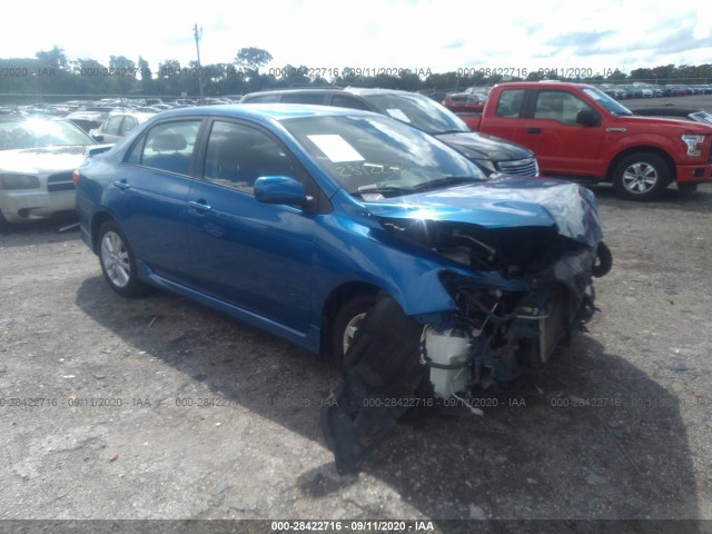 TOYOTA COROLLA 2010 2t1bu4ee9ac462119