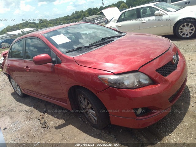 TOYOTA COROLLA 2010 2t1bu4ee9ac462539