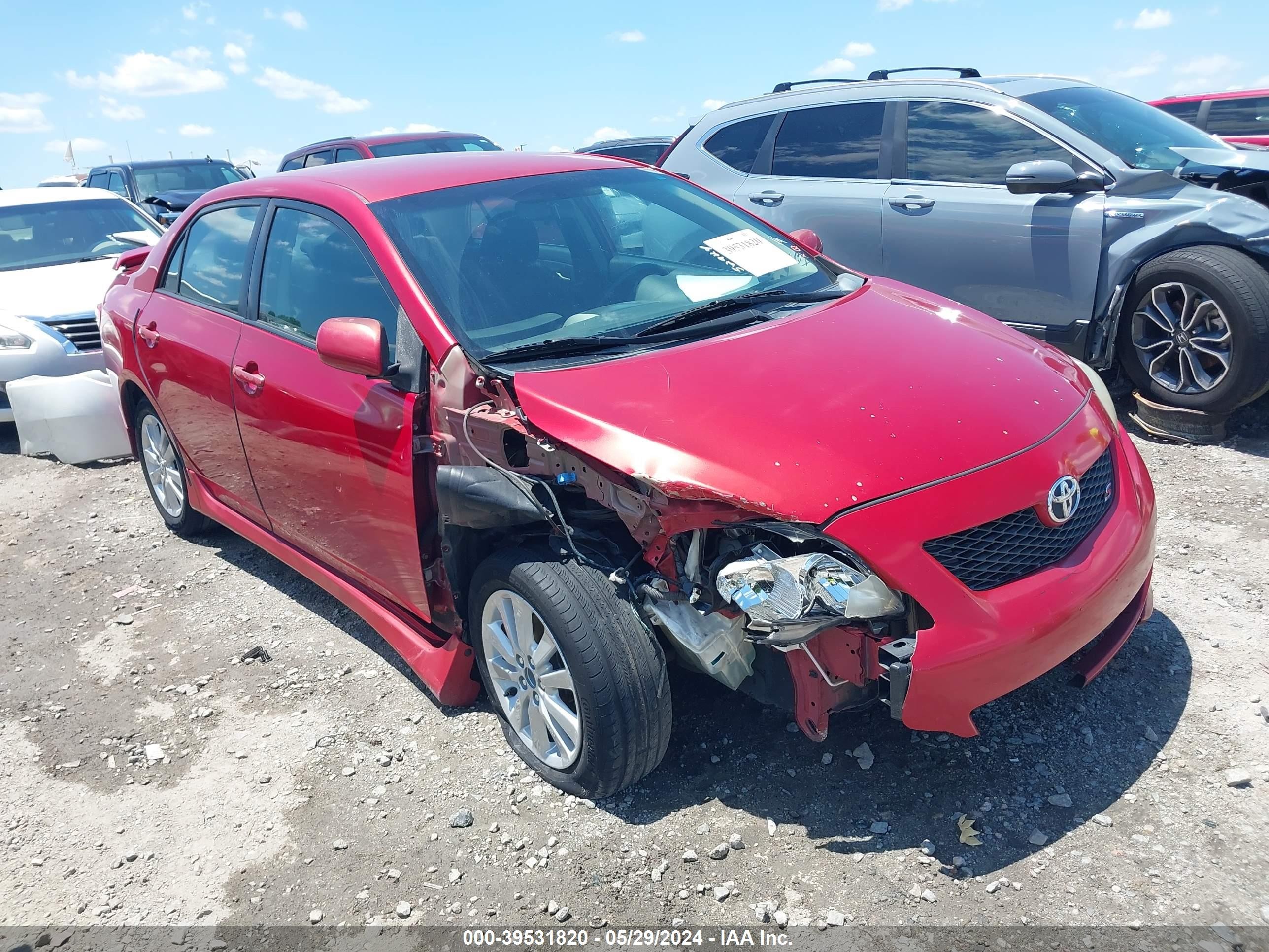 TOYOTA COROLLA 2010 2t1bu4ee9ac468731