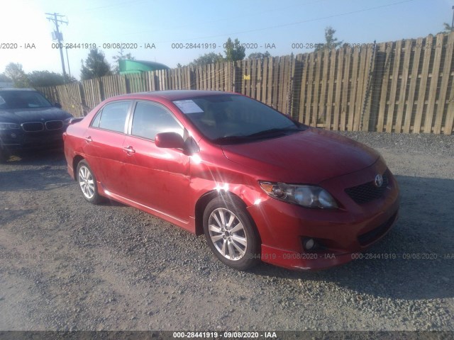 TOYOTA COROLLA 2010 2t1bu4ee9ac473685