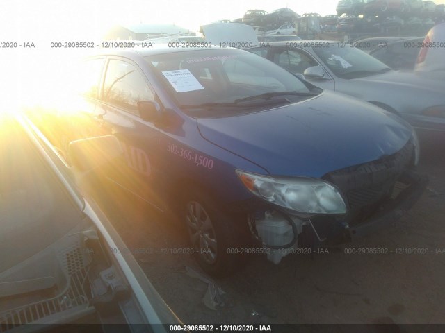 TOYOTA COROLLA 2010 2t1bu4ee9ac480474