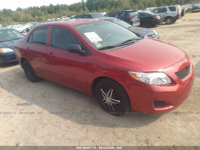 TOYOTA COROLLA 2010 2t1bu4ee9ac480846