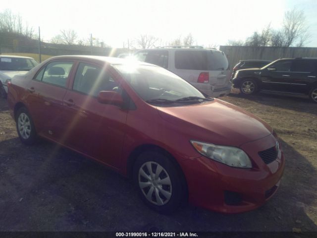 TOYOTA COROLLA 2010 2t1bu4ee9ac484976