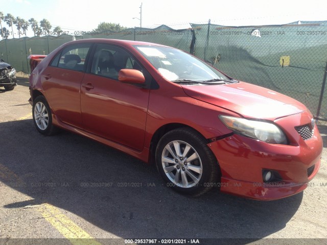 TOYOTA COROLLA 2010 2t1bu4ee9ac493516