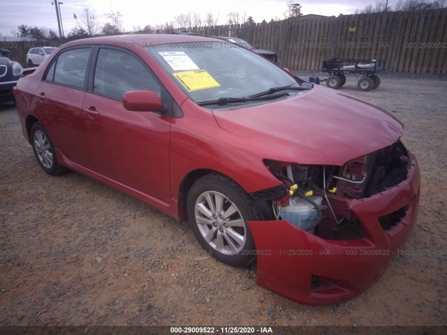 TOYOTA COROLLA 2010 2t1bu4ee9ac494360