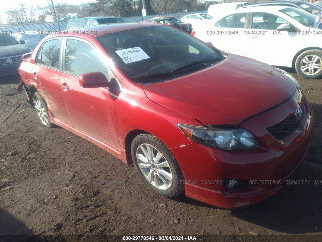 TOYOTA COROLLA 2010 2t1bu4ee9ac497212