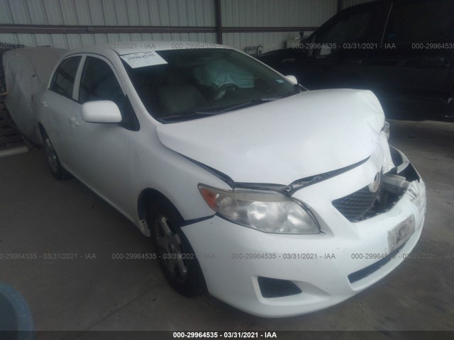 TOYOTA COROLLA 2010 2t1bu4ee9ac499767