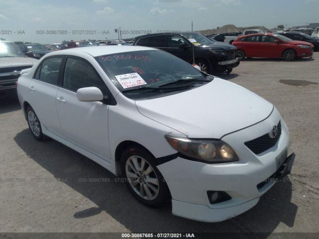 TOYOTA COROLLA 2010 2t1bu4ee9ac513800