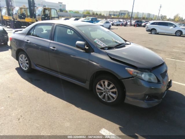 TOYOTA COROLLA 2010 2t1bu4ee9ac521542