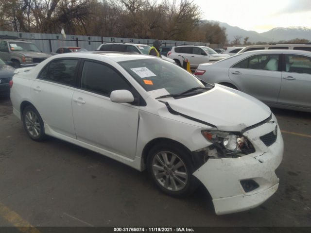 TOYOTA COROLLA 2010 2t1bu4ee9ac525414