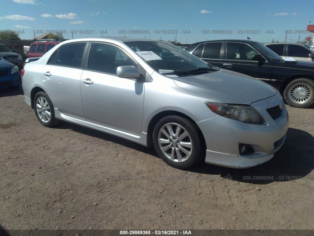 TOYOTA COROLLA 2010 2t1bu4ee9ac525512