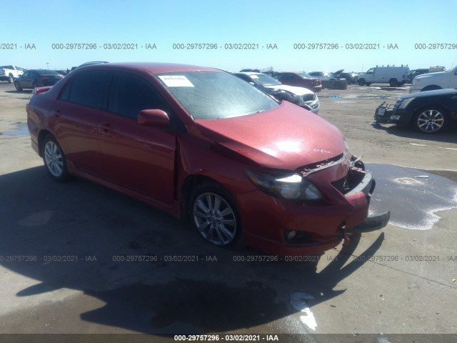 TOYOTA COROLLA 2010 2t1bu4ee9ac528636