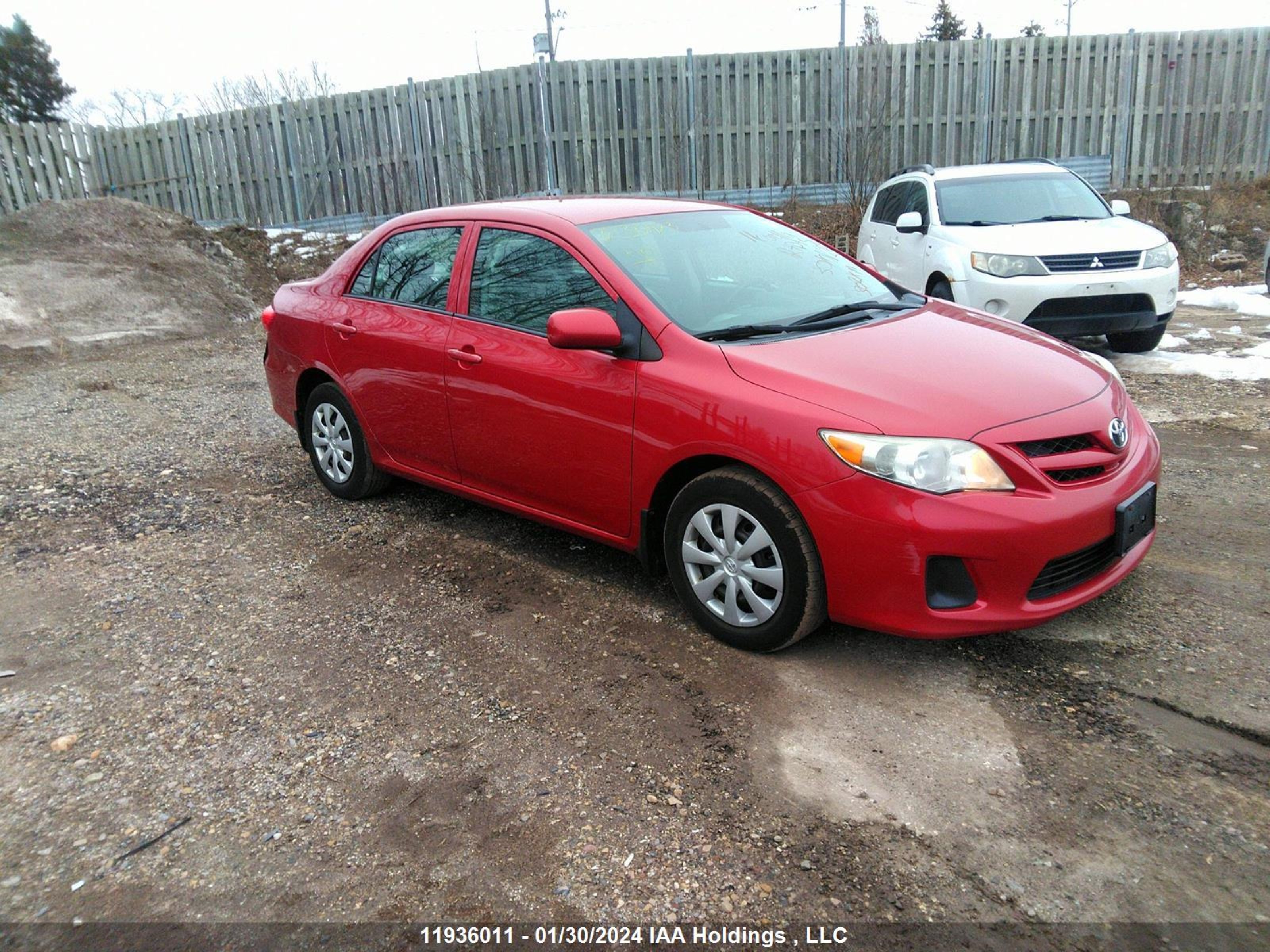 TOYOTA COROLLA 2011 2t1bu4ee9bc737831