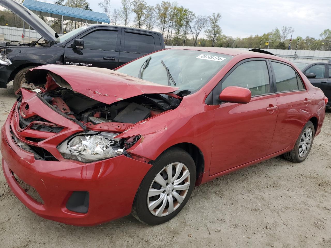 TOYOTA COROLLA 2012 2t1bu4ee9cc776551