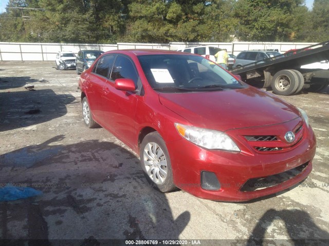 TOYOTA COROLLA 2012 2t1bu4ee9cc823321