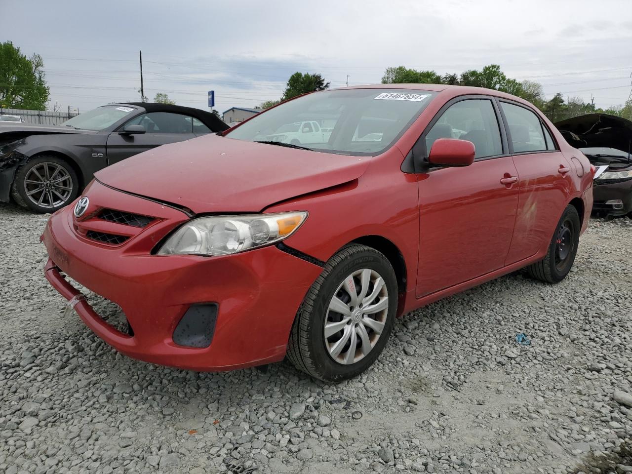 TOYOTA COROLLA 2012 2t1bu4ee9cc887200