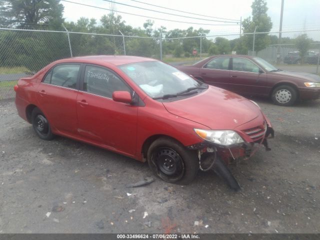 TOYOTA COROLLA 2013 2t1bu4ee9dc011003