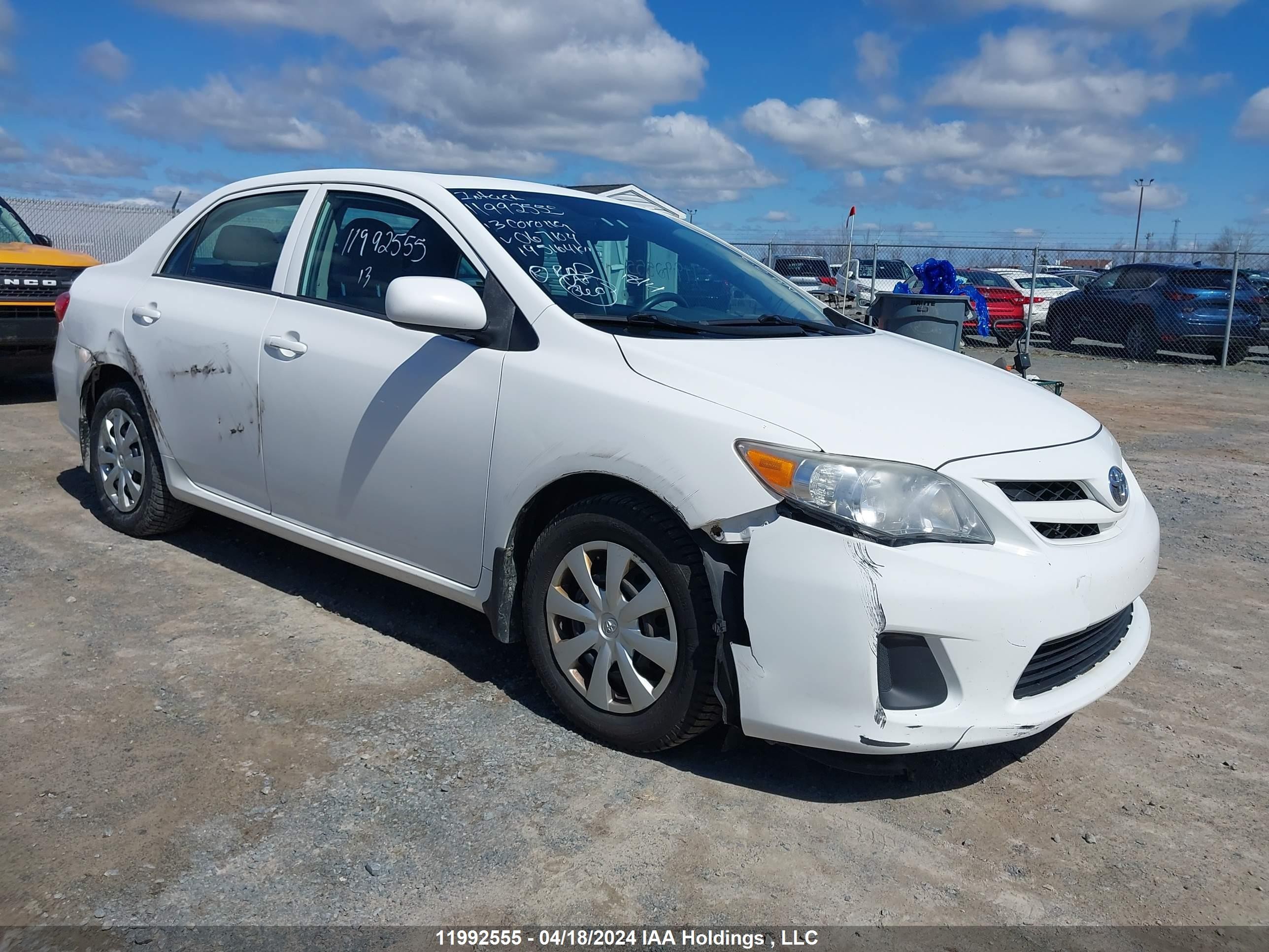 TOYOTA COROLLA 2013 2t1bu4ee9dc067104