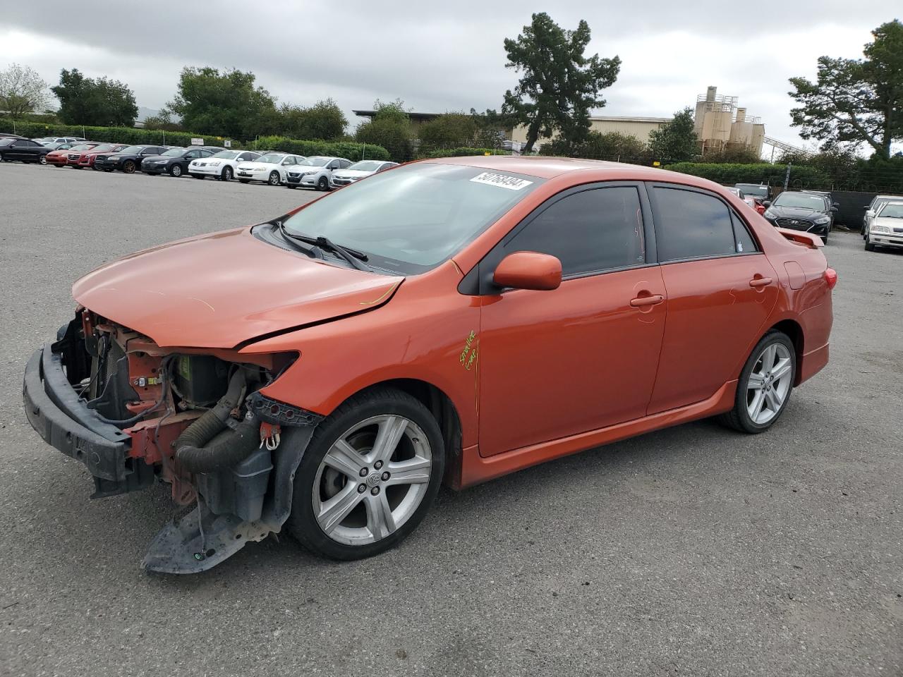 TOYOTA COROLLA 2013 2t1bu4ee9dc074750