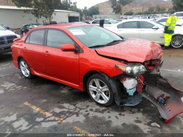 TOYOTA COROLLA 2013 2t1bu4ee9dc077907