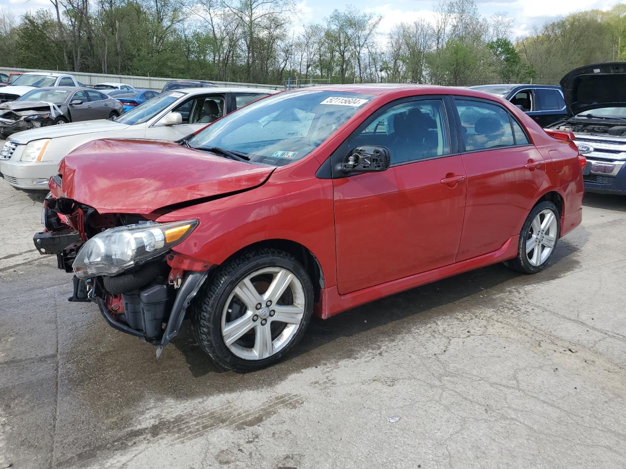 TOYOTA COROLLA 2013 2t1bu4ee9dc108864