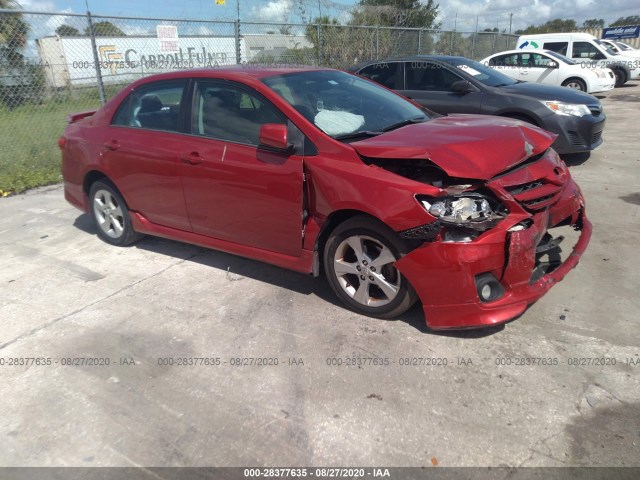 TOYOTA COROLLA 2013 2t1bu4ee9dc111974