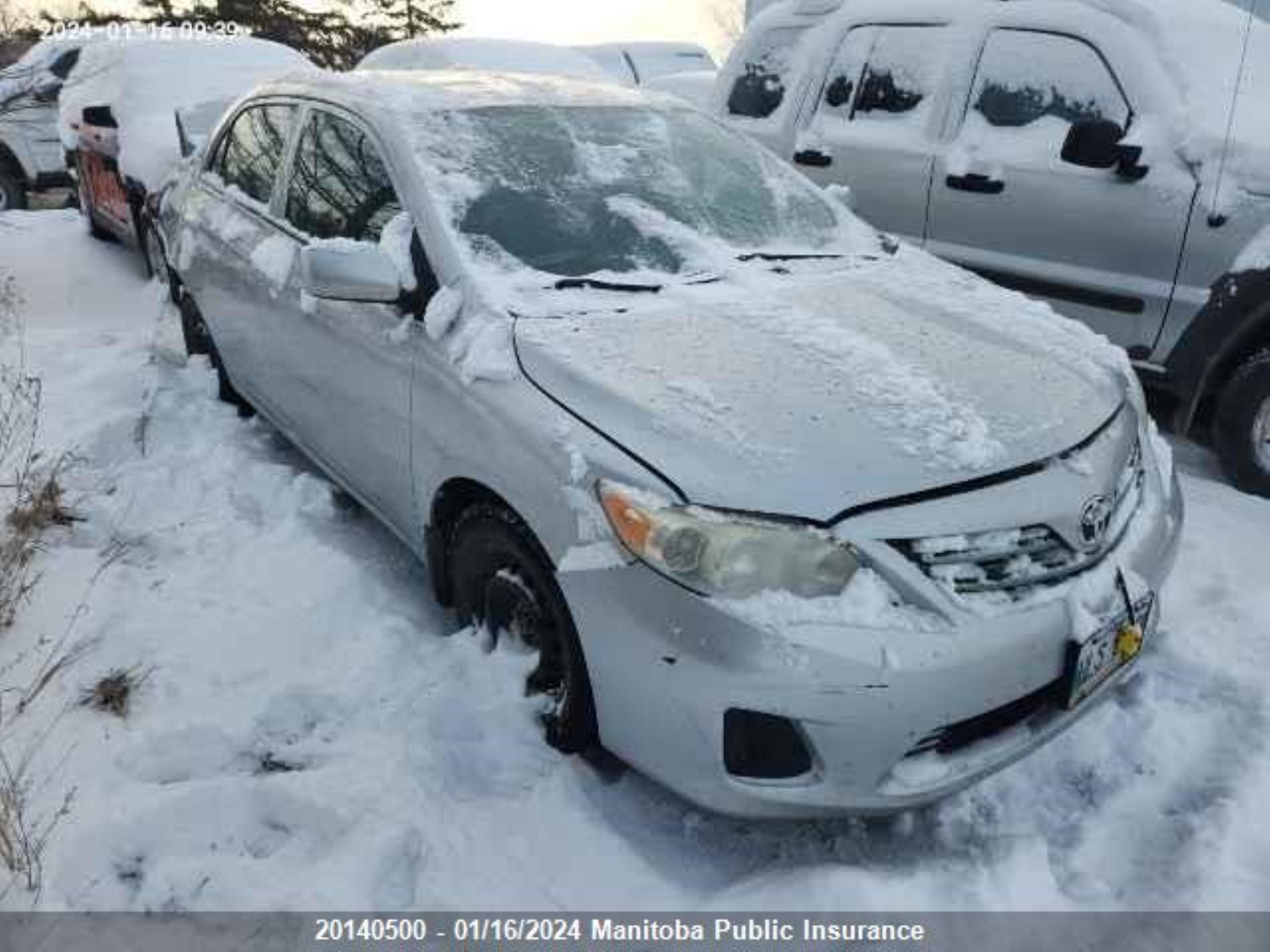 TOYOTA COROLLA 2013 2t1bu4ee9dc991316