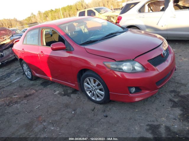 TOYOTA COROLLA 2010 2t1bu4eexac224456