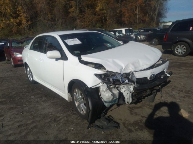 TOYOTA COROLLA 2010 2t1bu4eexac296418