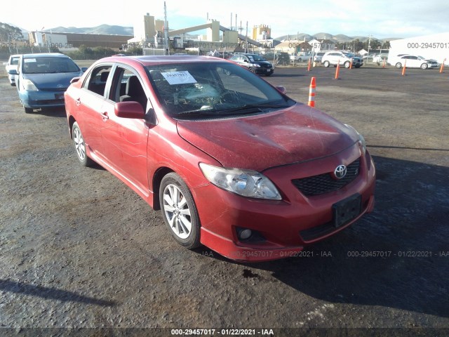 TOYOTA COROLLA 2010 2t1bu4eexac366922