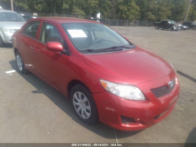 TOYOTA COROLLA 2010 2t1bu4eexac376057