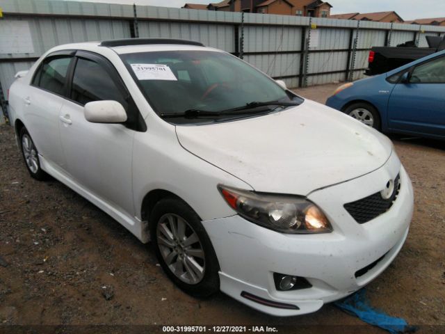 TOYOTA COROLLA 2010 2t1bu4eexac437326