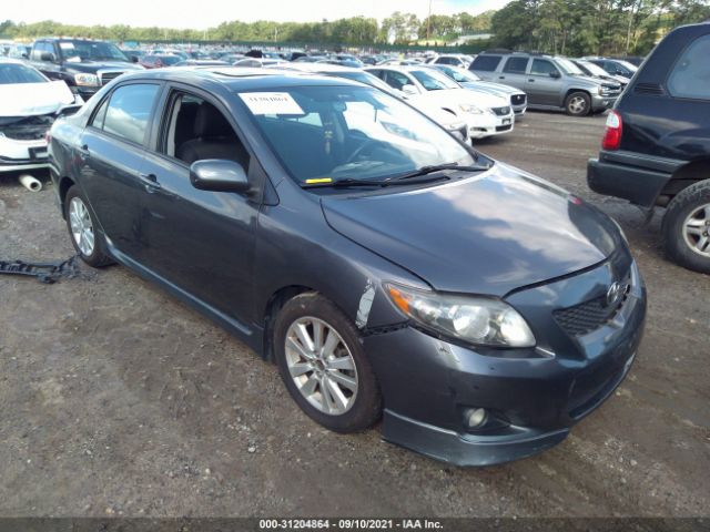 TOYOTA COROLLA 2010 2t1bu4eexac454255