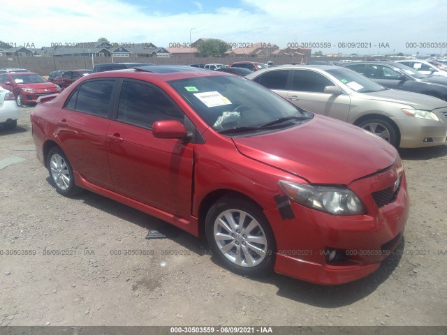 TOYOTA COROLLA 2010 2t1bu4eexac454787