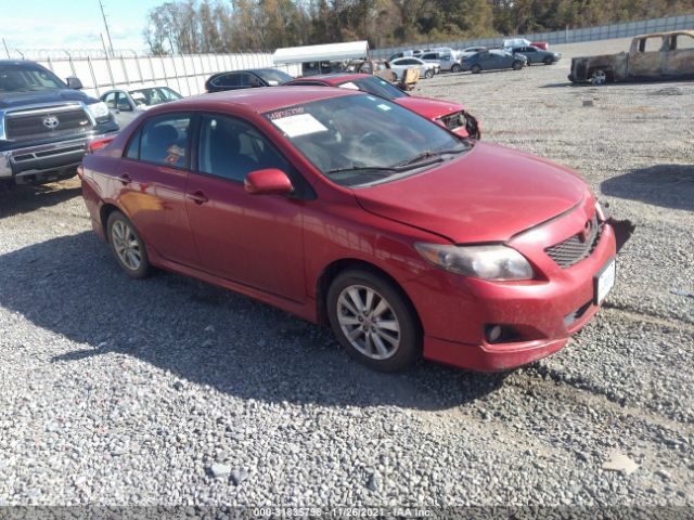 TOYOTA COROLLA 2010 2t1bu4eexac507147