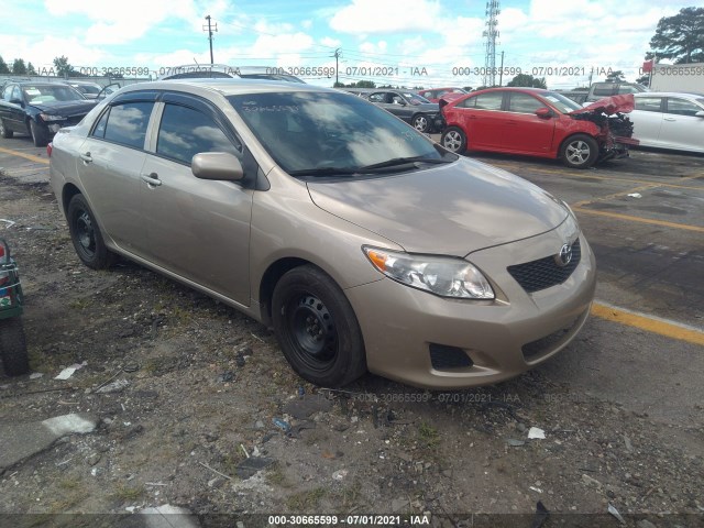 TOYOTA COROLLA 2010 2t1bu4eexac521372