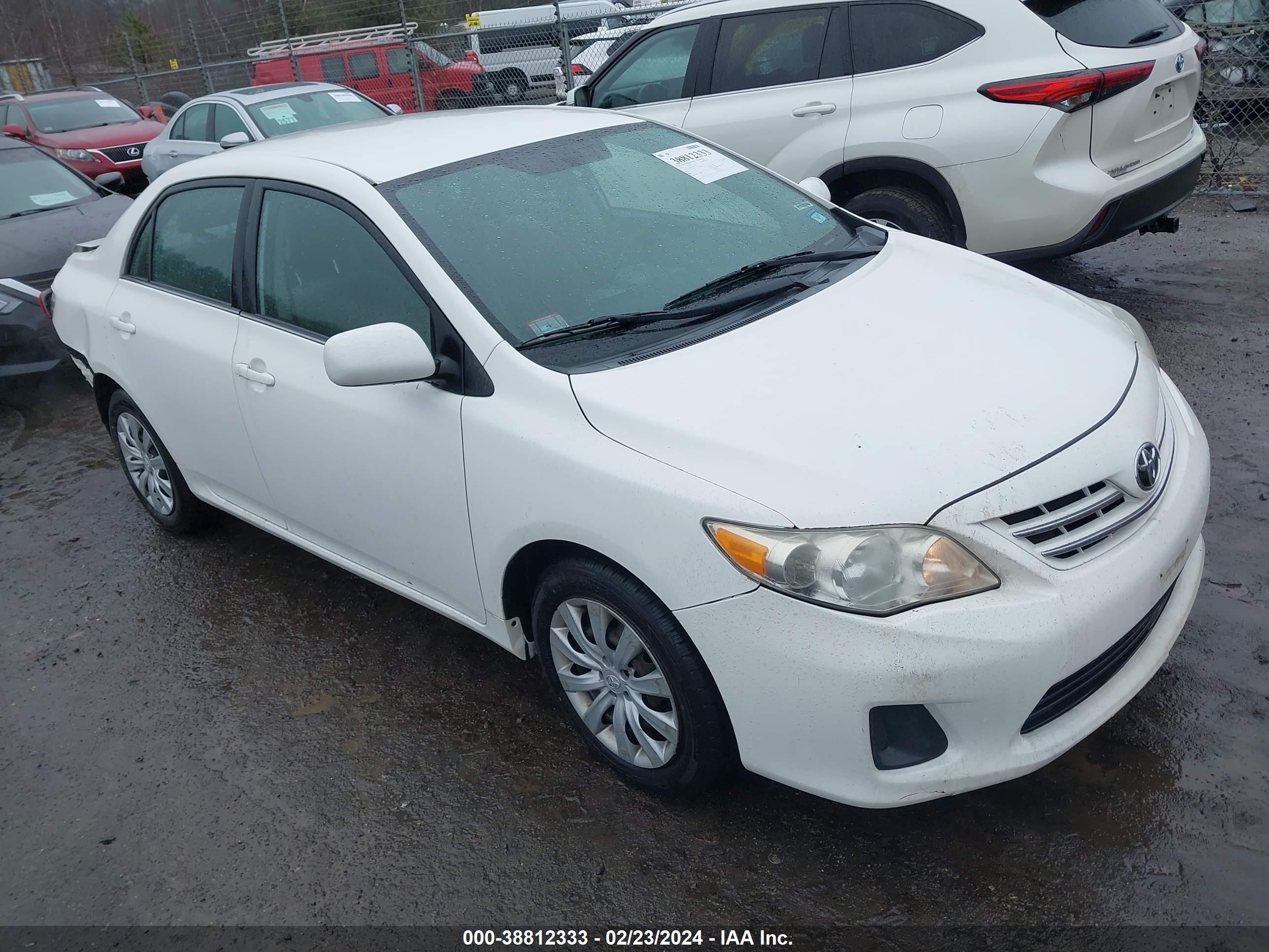 TOYOTA COROLLA 2013 2t1bu4eexdc937071