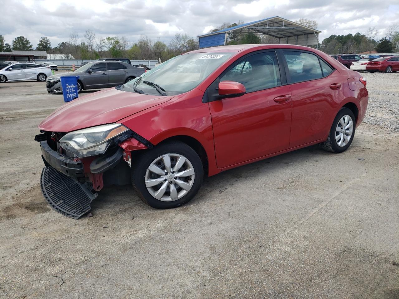 TOYOTA COROLLA 2014 2t1burhe0ec033465