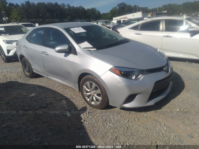 TOYOTA COROLLA 2014 2t1burhe0ec098753