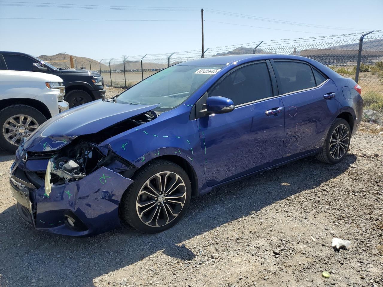 TOYOTA COROLLA 2014 2t1burhe0ec124798