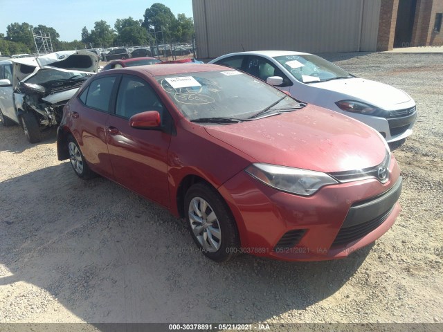 TOYOTA COROLLA 2014 2t1burhe0ec166100