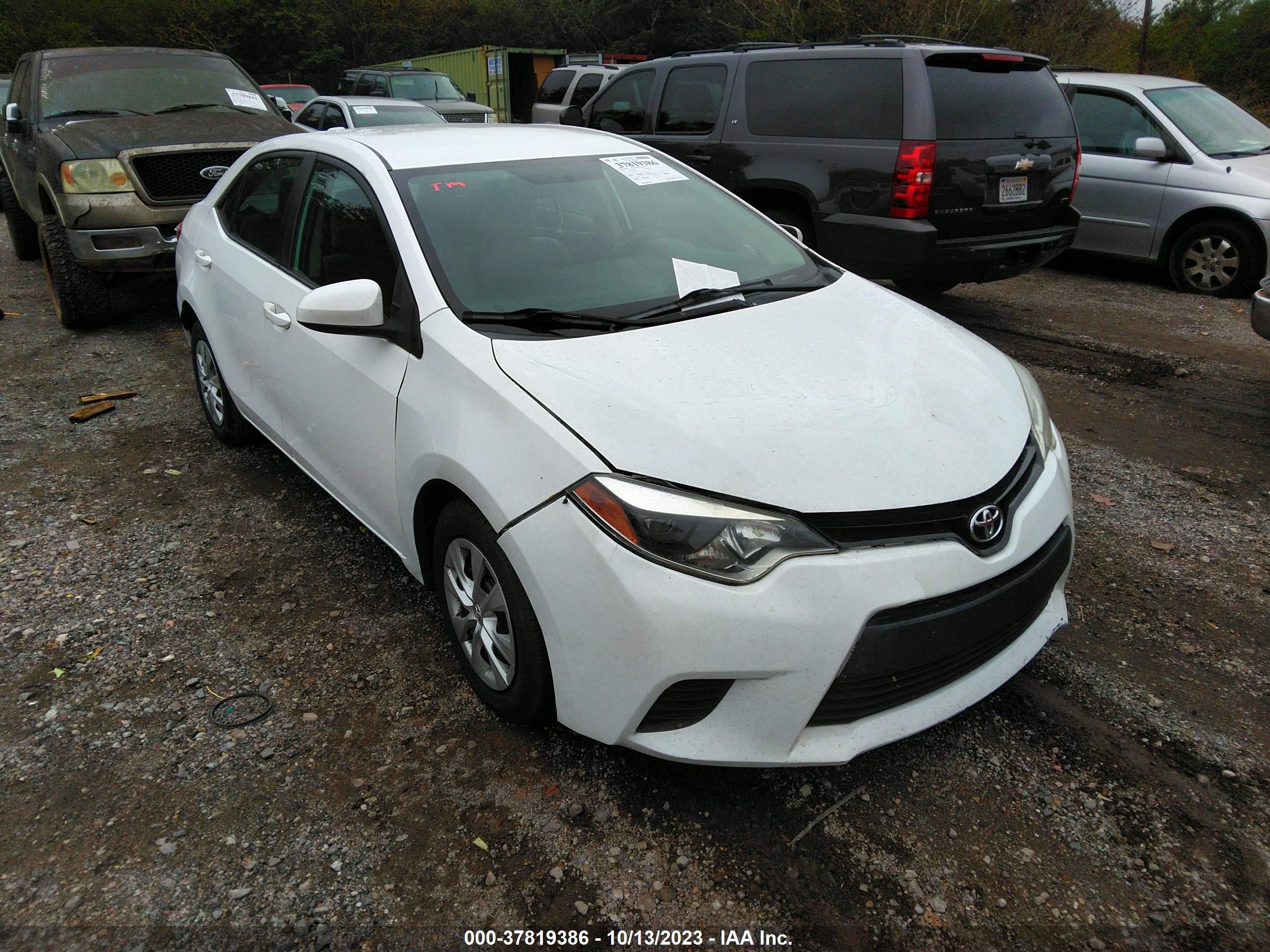 TOYOTA COROLLA 2014 2t1burhe0ec203758